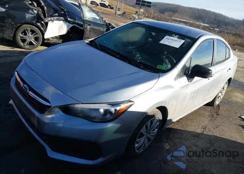 2021 Subaru Impreza Sedan z USA, uszkodzony, nr VIN 4S3GKAB6XM3602036